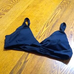 Andie Bikini Womens Top Black Medium Swim Vacation BELMAR Top Swimwear Resort